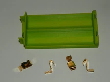 Green Color 3D printed 1590B 1590G Dual 18650 Battery Holder for Hammond Box
