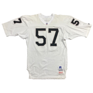 Vintage Starter Wilson Rincon #57 Los Angeles Raiders Game Issued Jersey Size 46