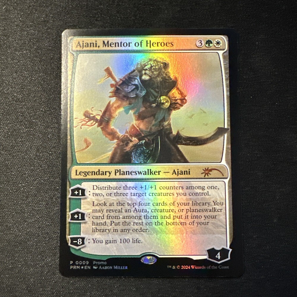 Magic The Gathering MTG Ajane, Mentor of Heroes Near Mint  Foil Promo 2024 0009