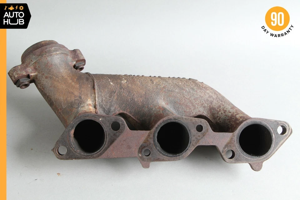 86-93 Mercedes W124 300E 300CE Juego colector de escape derecho e izquierdo OEM Foto 2 de 4