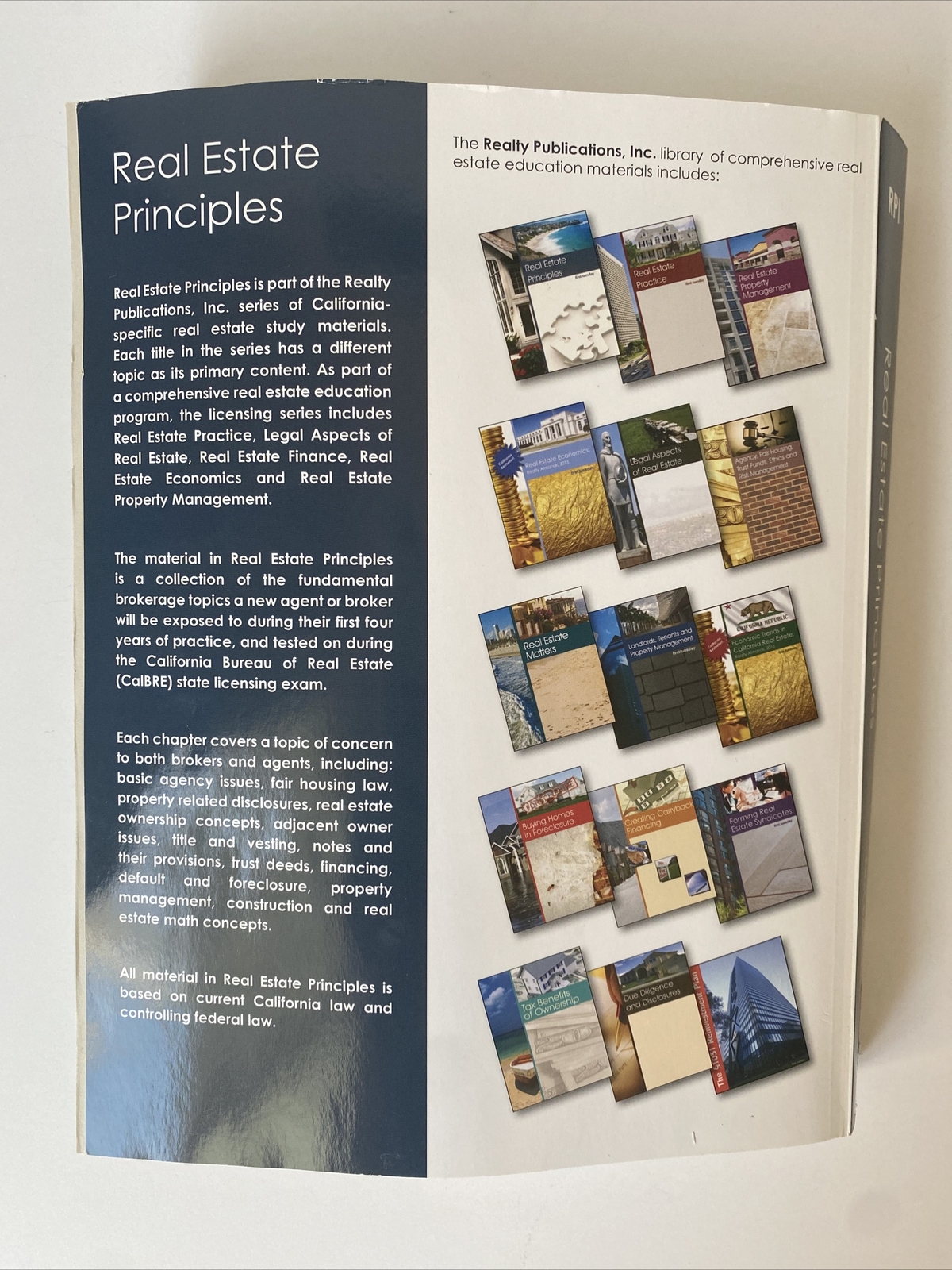 Real Estate Principles 1st Edition Realty Publications, Inc. eBay