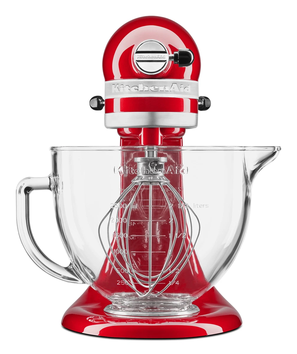 Kitchenaid mixer glass 2024 bowl 4.5 qt