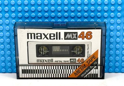MAXELL MX 46 1977-79 TYPE IV BLANK CASSETTE TAPE (1) (USED) | eBay