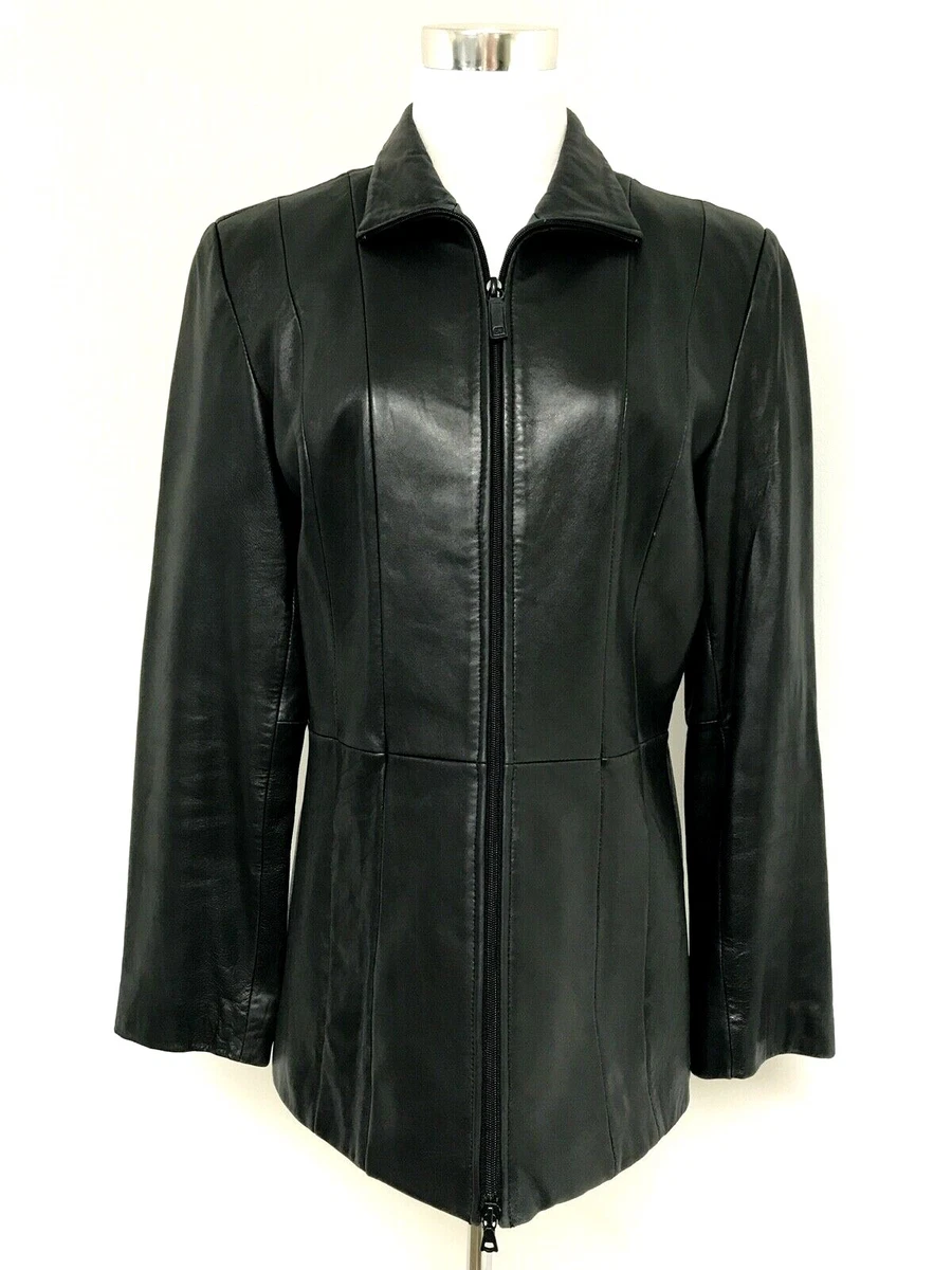 Kenneth cole reaction genuine leather best sale jacket
