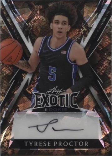 2023 Leaf Exotic Young Stars Edition - Tyrese Proctor #BA-TP1