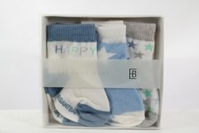 3 Pairs Baby Socks Various Colors 0-12 Months TF