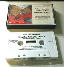 What Mommies Do Best Cassette Lot Giggle Quack Book on Tape Teacher Class-NNX-9