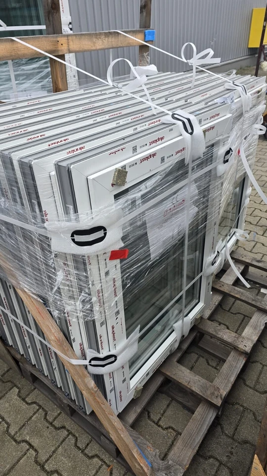 Ventanas inclinables y giratorias europeas de PVC. ¡Súper oferta! ¡En stock en el almacén de Nueva Jersey! Foto 4 de 4