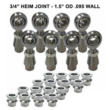 4-link Rod End Kit - 34 Chromoly Heim - 1.5 Od Tubing-.095 Wall With Hms