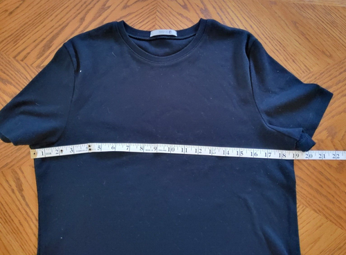 4 MARKS & SPENCER 100% COTTON TEE SHIRTS-SIZE 10USA- CREW NECK-SHORT SLEEVES-NEW - Picture 11 of 24