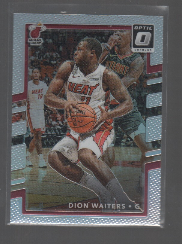 DION WAITERS 2017-18 PANINI  DONRUSS OPTIC HOLO SILVER  PRIZMS CARD #79
