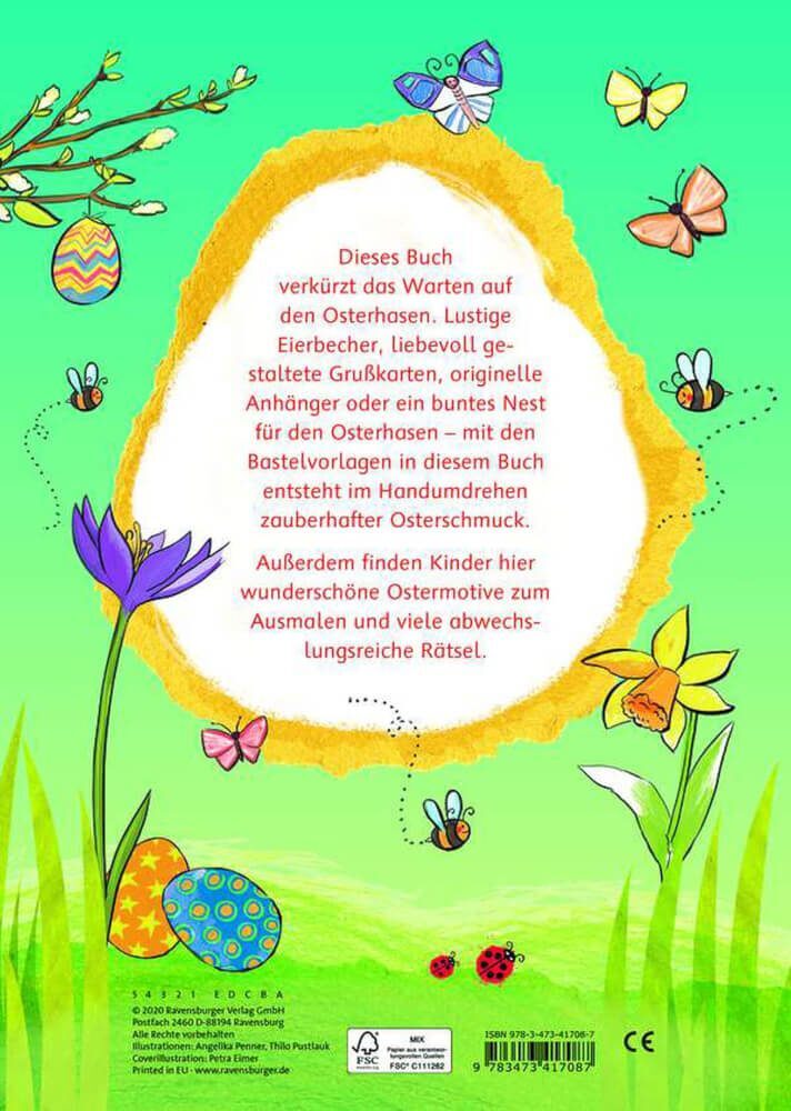 Thumbnail - Ravensburger 41708 Malen _x0013_ Rätseln _x0013_ Basteln: Ostern