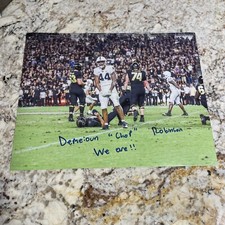 Demeioun Robinson Autographed Photo 11x14 Penn State Nittany Lions #44 CHOP