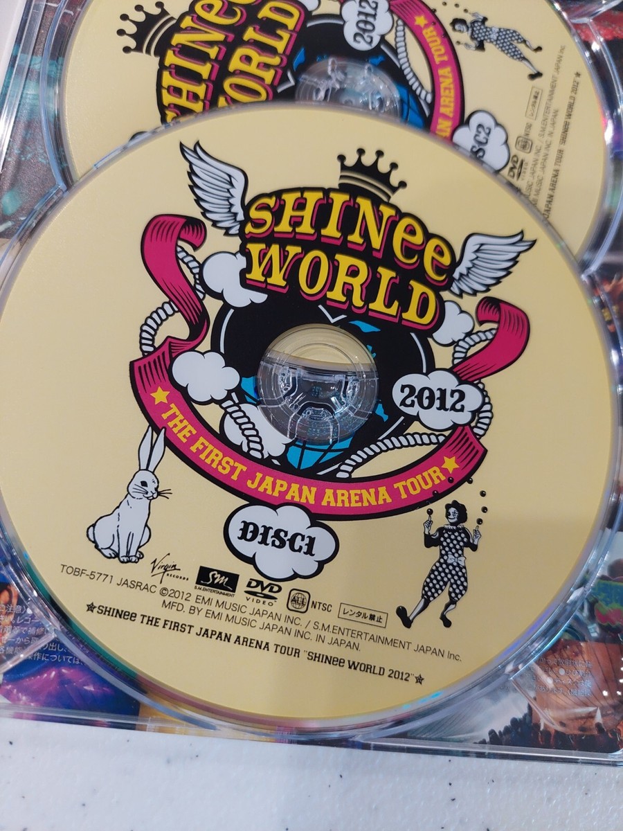 SHINee World First Japan Arena Tour DVD 2012 Limited Edition Onew