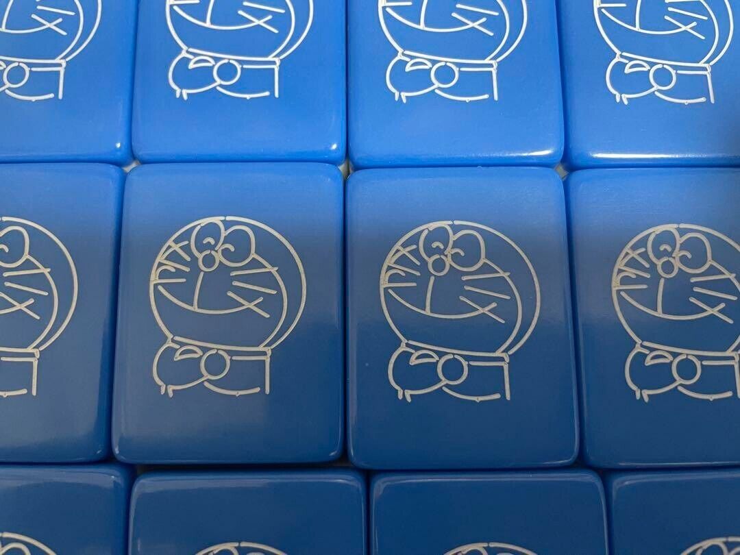 Doraemon Mahjong Tiles Laser Engraving 144P Large Size 44mm Doraemon Mahjong Tiles Laser Engraving 144P Large Size 44mm