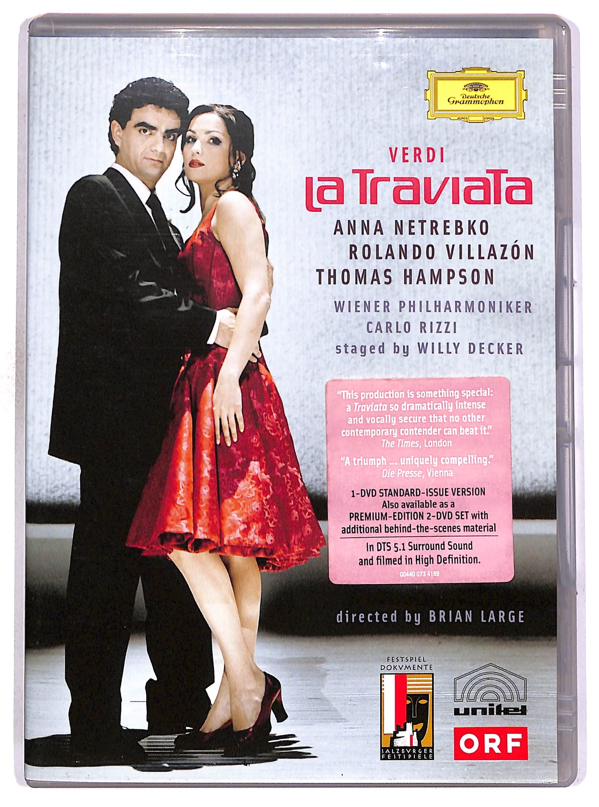 Giuseppe Verdi: La Traviata - Rizzi DVD