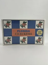 Vintage Florida Gators Collegiate Football Checkers Sealed New 1994. Nee Sealed.
