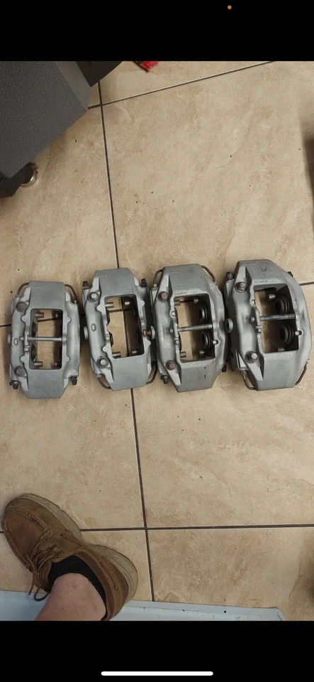 Pinzas de freno Brembo Porsche Boxster Cayman Carrera 911 986 987 1997-2012 Foto 3 de 4