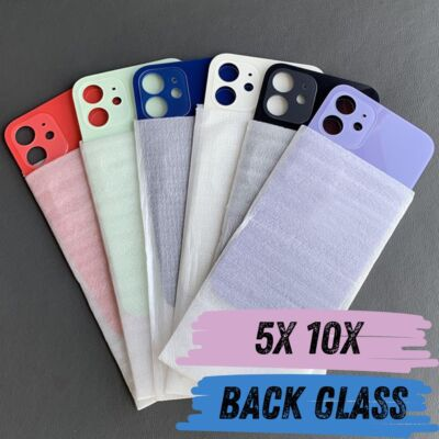 #ad Replacement Lot Back Glass Big Cam Hole For iPhone 8 XR XS 11 12 13 14 Pro Max $34.20