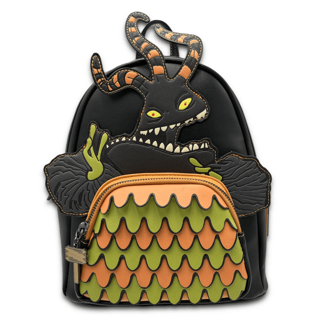 Loungefly Nightmare Before Christmas Harlequin Demon Mini Backpack GITD Bag NWT NWT Nightmare Before Christmas Harlequin | Mercari main image 2