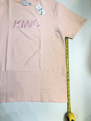 King Apparel Logo Tee Pink Sz 3XL NWT 100% Authentic - Picture 5 of 8