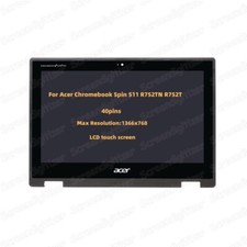 For Acer Chromebook Spin 511 R752TN R752T LCD touch screen 6M.H90N7.001 Assembly