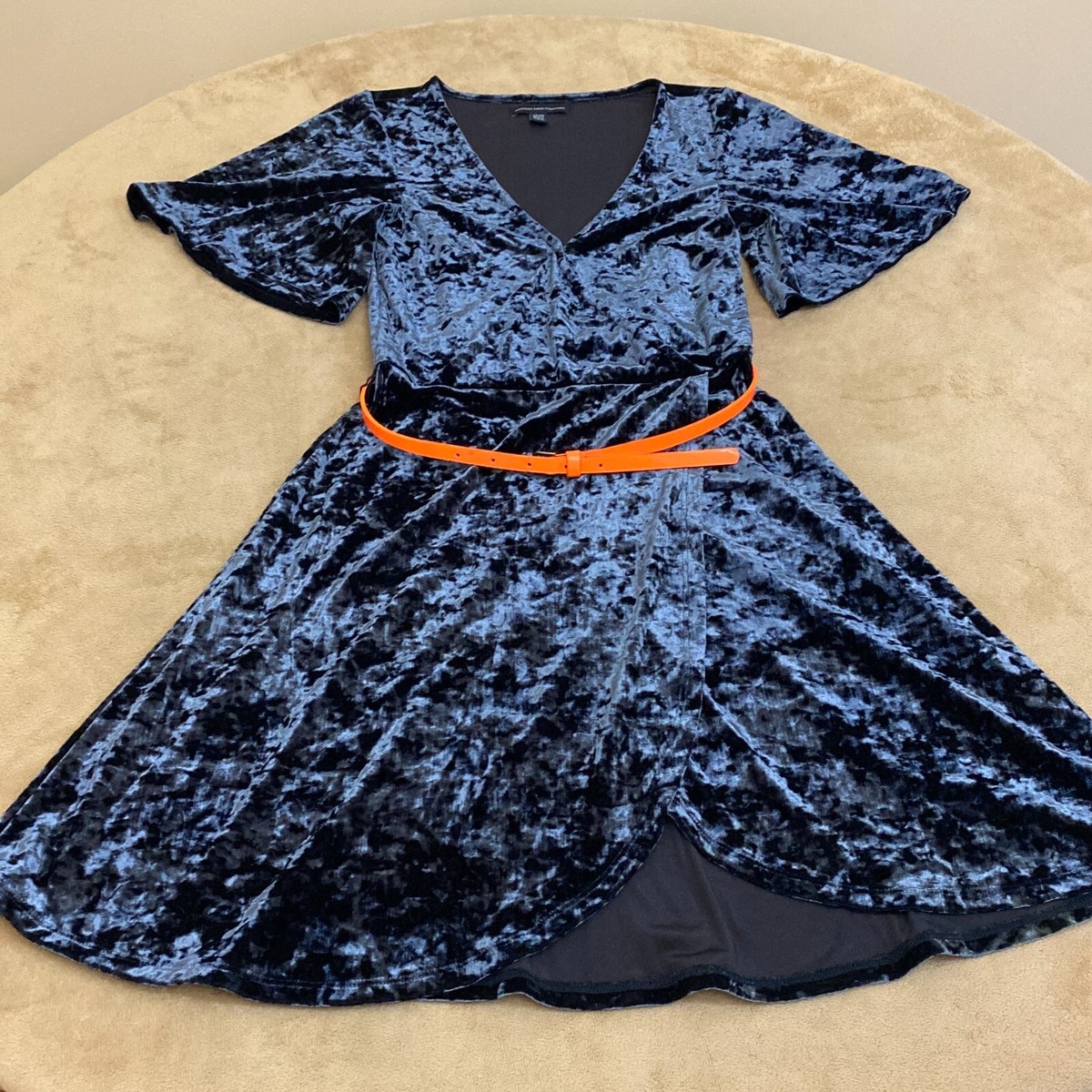 boho maternity dress for photoshoot Secret garden Цвят:Здрач Floor with train fiction Navy Blue And Gold