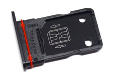 OEM ONEPLUS 9 PRO LE2120 REPLACEMENT BLACK DUAL SIM CARD HOLDER TRAY