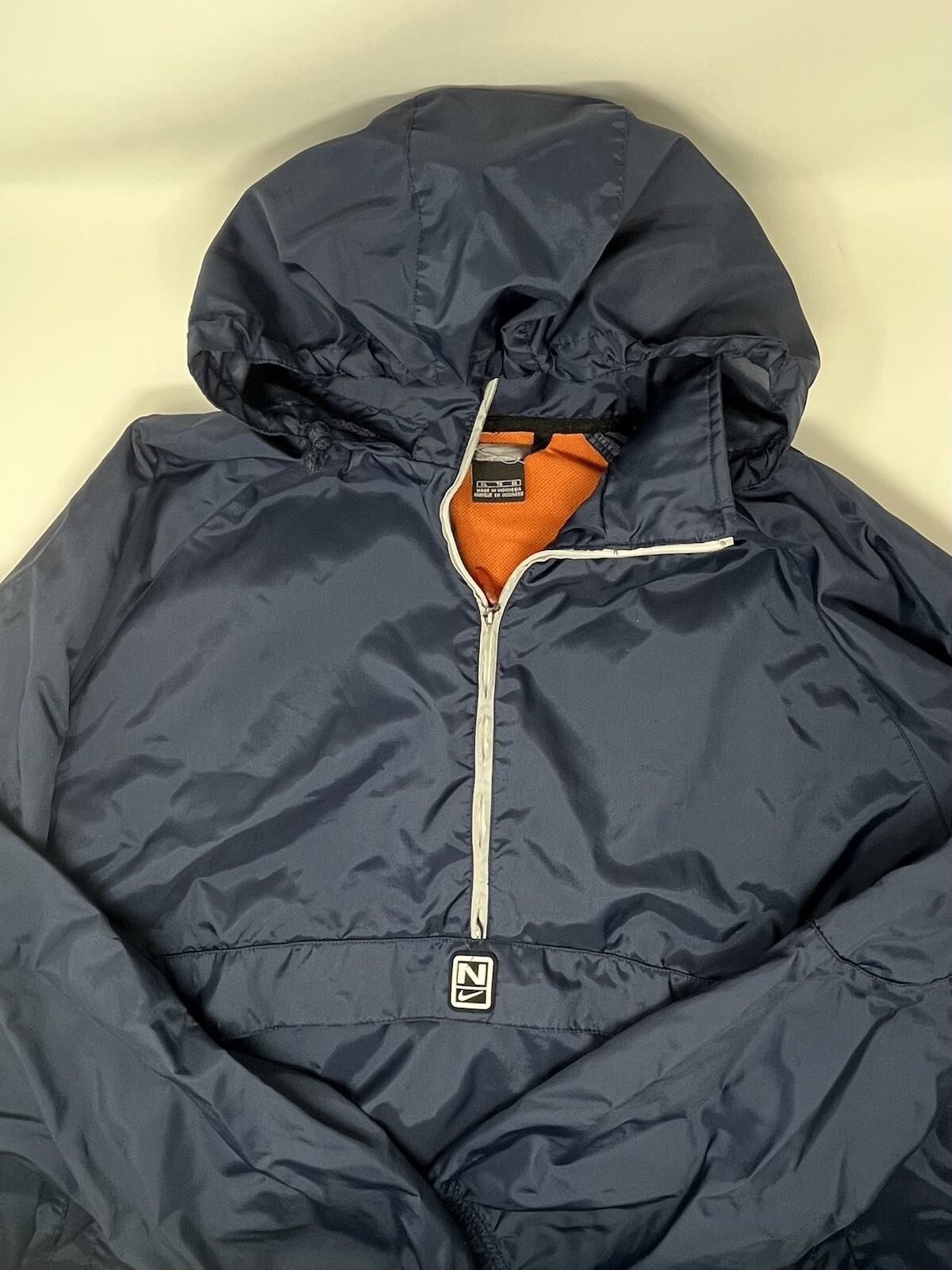 SACAI X NIKE Giacca a vento con cappuccio Nike blu navy vintage anni 2000 (L)