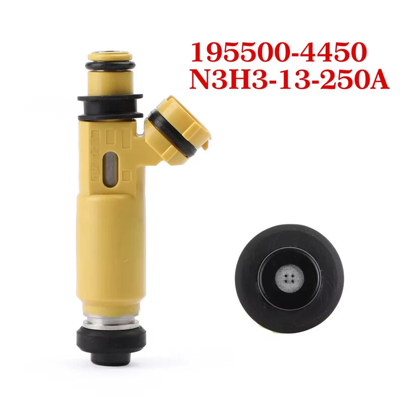 4 450cc совместимый MAZDA 04-08 RX8 RX7 13B Miata подходит Denso желтый топливные форсунки - Изображение 2 из 4