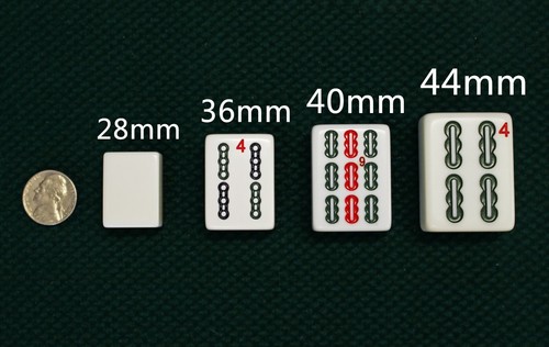 Mesa plegable automática de mahjong azulejos 44 mm 44 mm - Imagen 6 de 9