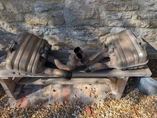 Porsche 911 991.1 Left & right exhaust mufflers (Carrera / 3.4 / 3.8 / GTS)