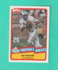 1989 SWELL # 129 JOE NAMATH NEW YORK JETS  NM