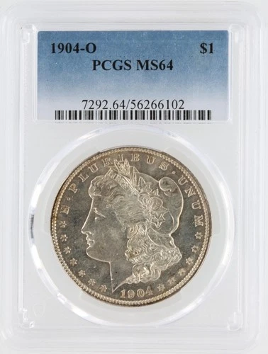 1904-O Morgan Silver Dollar PCGS MS64 S$1 New Orleans Minted No Reserve
