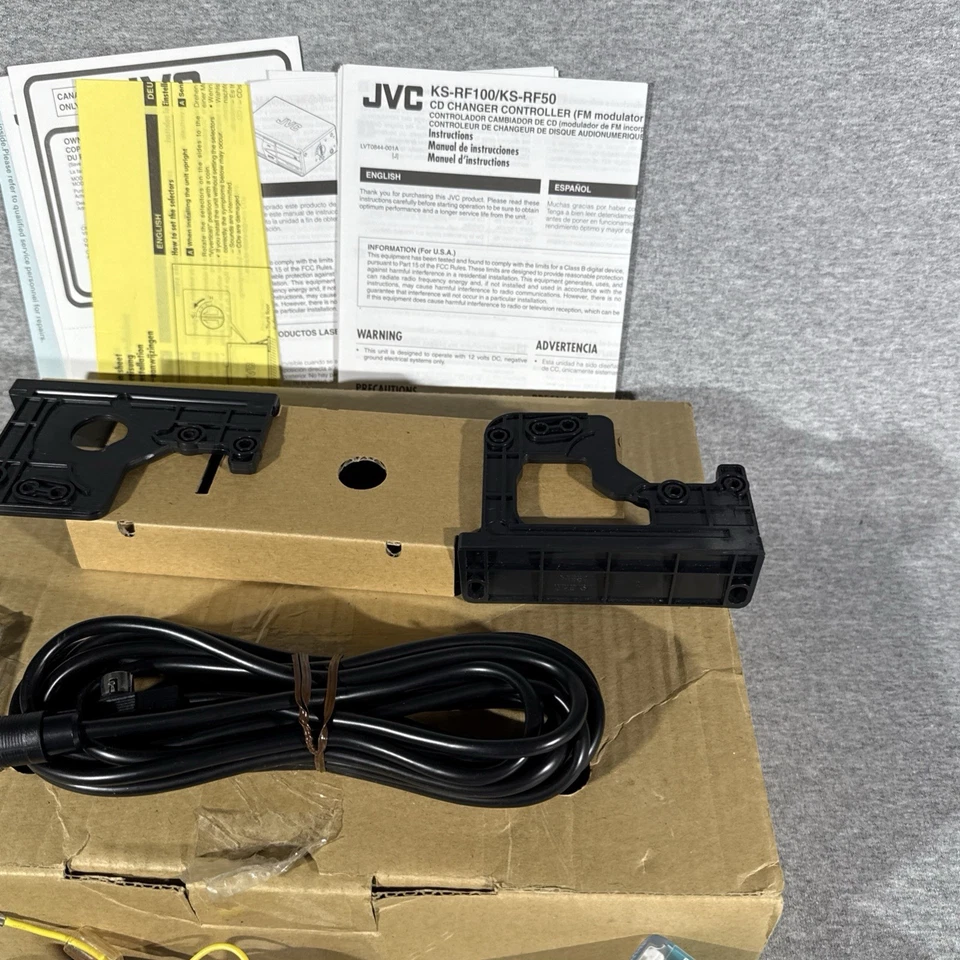 JVC KS-RF50 CD Changer Controller FM Modulator System – Complete In Box 12 Disc - Image 4 of 4