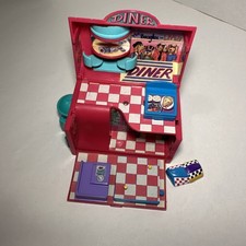 Vintage 1995 Pound Puppies Diner Playset No Pups