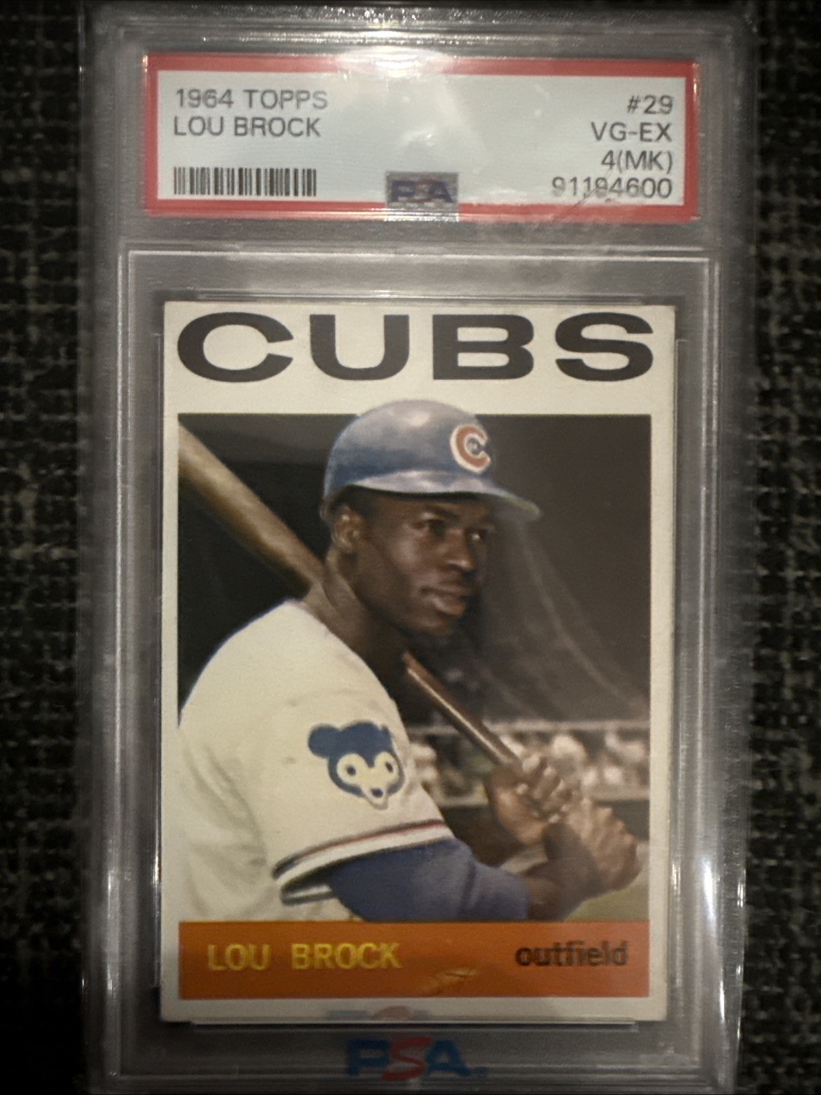 1964 Topps Lou Brock #29 Venezuelan