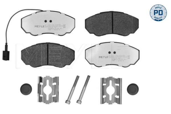 Bremsbelagsatz, Scheibenbremse MEYLE-PD: Advanced Performance A 025 239 1719/PD-image