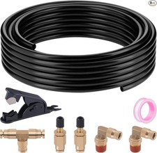 1/4" Air Line Service Kit for Air Bags Suspension Kit with Brass Air Brake Fitti