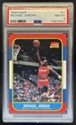 1986-87 Fleer Michael Jordan RC #57 Bulls PSA 8 Rookie