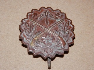 WW2 Japanese Army Shooting Excellence Badge.Older type.Very Good.