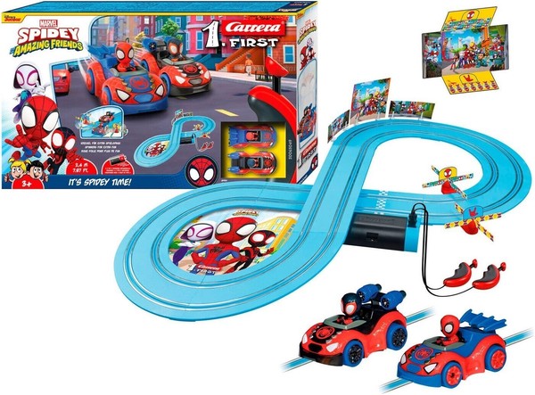 Carrera First Marvel Spidey Amazing Friends 2,4M Ab 3 Jahre Spidey+Spin 20063049-image