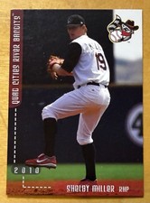 2010 Grandstand Northwest Arkansas Naturals Mike Montgomery Mint Rare