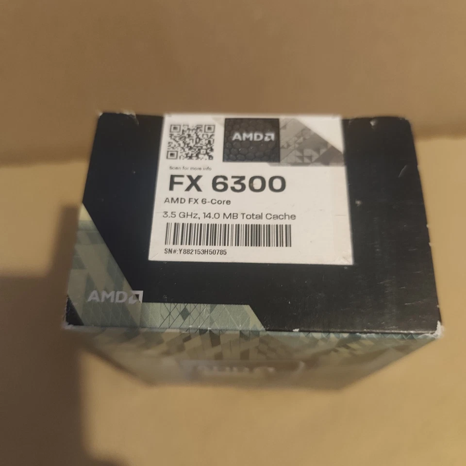 AMD Black Edition FX-6300 3.5GHz AM3+ Socket With Fan Boxed New - Image 2 of 3