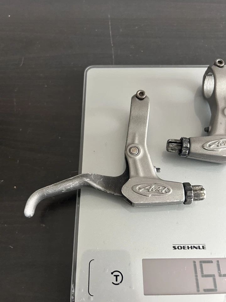 Juego de palancas de freno de barra plana izquierda y derecha gris AVID FR-5 Foto 3 de 4