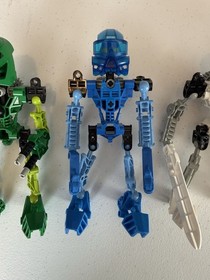 Lego Bionicle Figure Lewa 8535 Gali 8533 Kopaka 8536 Tahu Nuva 8572 Instructions