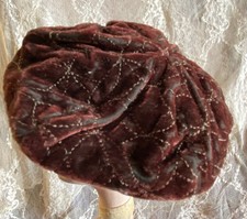 Vintage 4  Fine Bonnet For Antique Or Early Doll Lot 9220