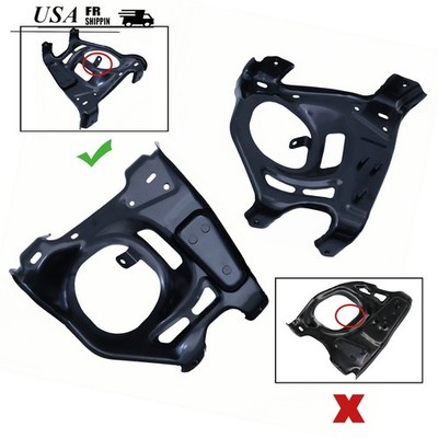 2× Front Bumper Bracket Set FOR Toyota Tundra 2007-2013 Mounting Arm Steel USA