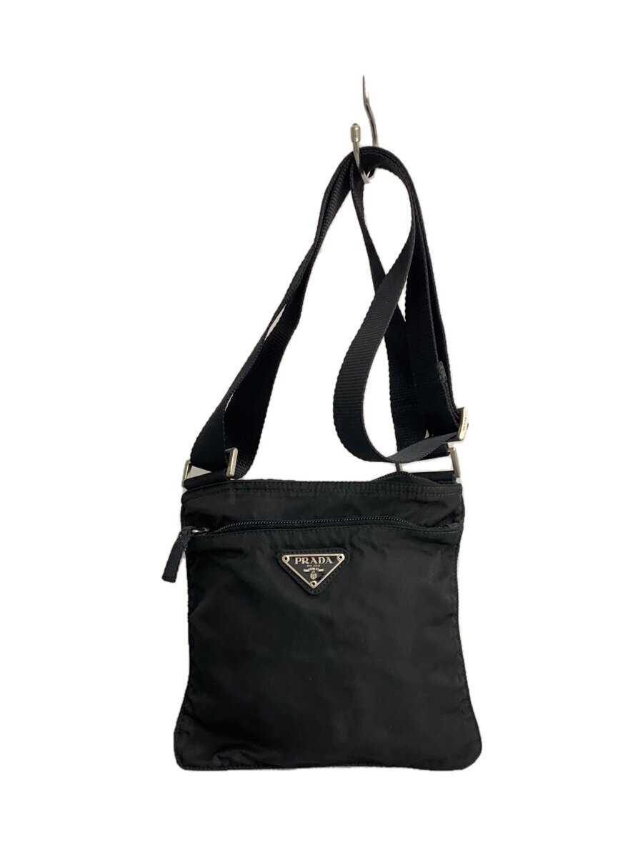 PRADA Shoulder bag Nylon Black