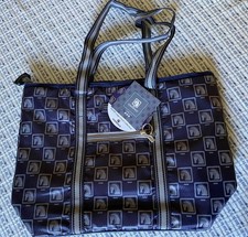 Romfh Barn Friendly Handbag Logo Check Equestrian Barn Tote Bag NWT!